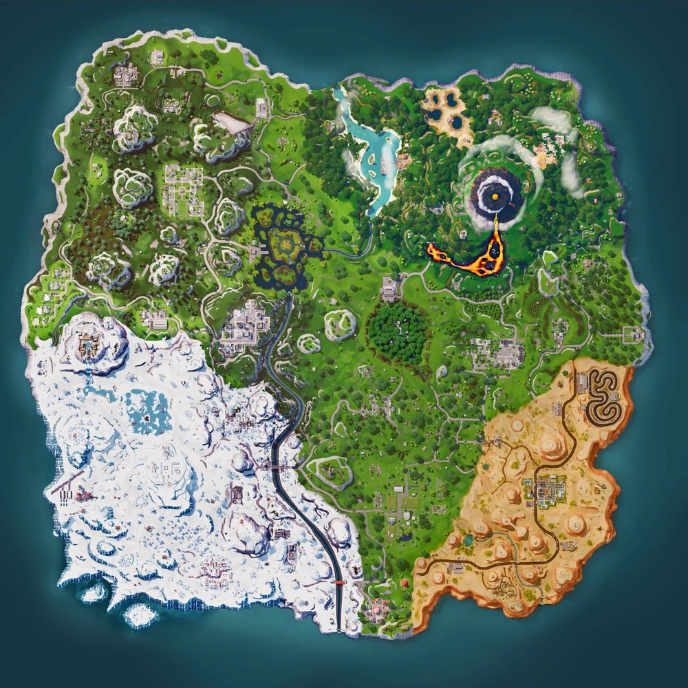 Fitzyy's tweet photo. There is a theory going around next season’s map might be little MIX of every map 👀 https://t.co/6sMqBd4vyY