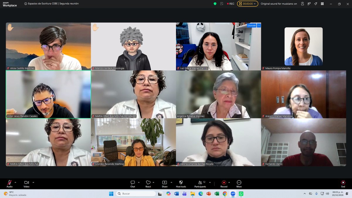 CEIDE_UNAM's tweet photo. El día de ayer realizamos el segundo encuentro de los Espacios de Escritura de la Comunidad de Educación Basada en Evidencias, en el cual las y los profesores participantes de la comunidad compartieron sus avances de escritos académicos.
#SeguimosTrabajando https://t.co/qvRF3cvaXo