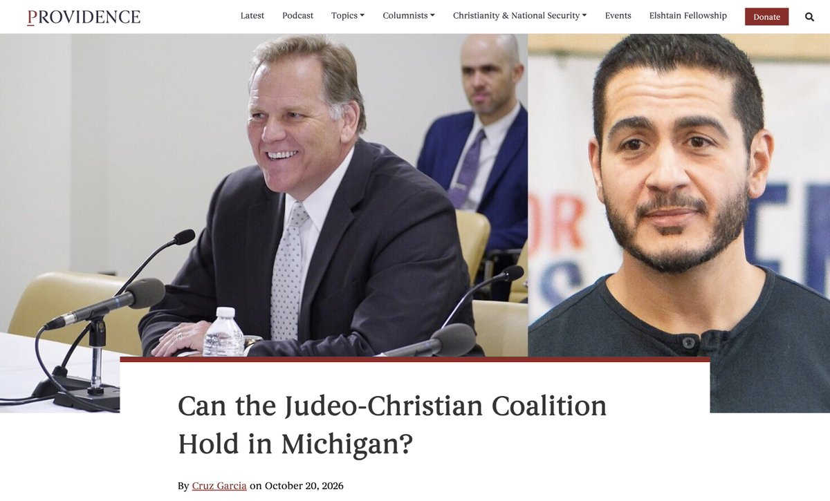 ProvMagazine's tweet photo. For decades, conservatives like Michigan’s Mike Rogers took for granted that support for Israel would remain a stable part of the Republican platform. Yet today, as the far right increasingly challenges that consensus, support for Israel, even among Republicans, is waning https://t.co/jUM4QOnDio