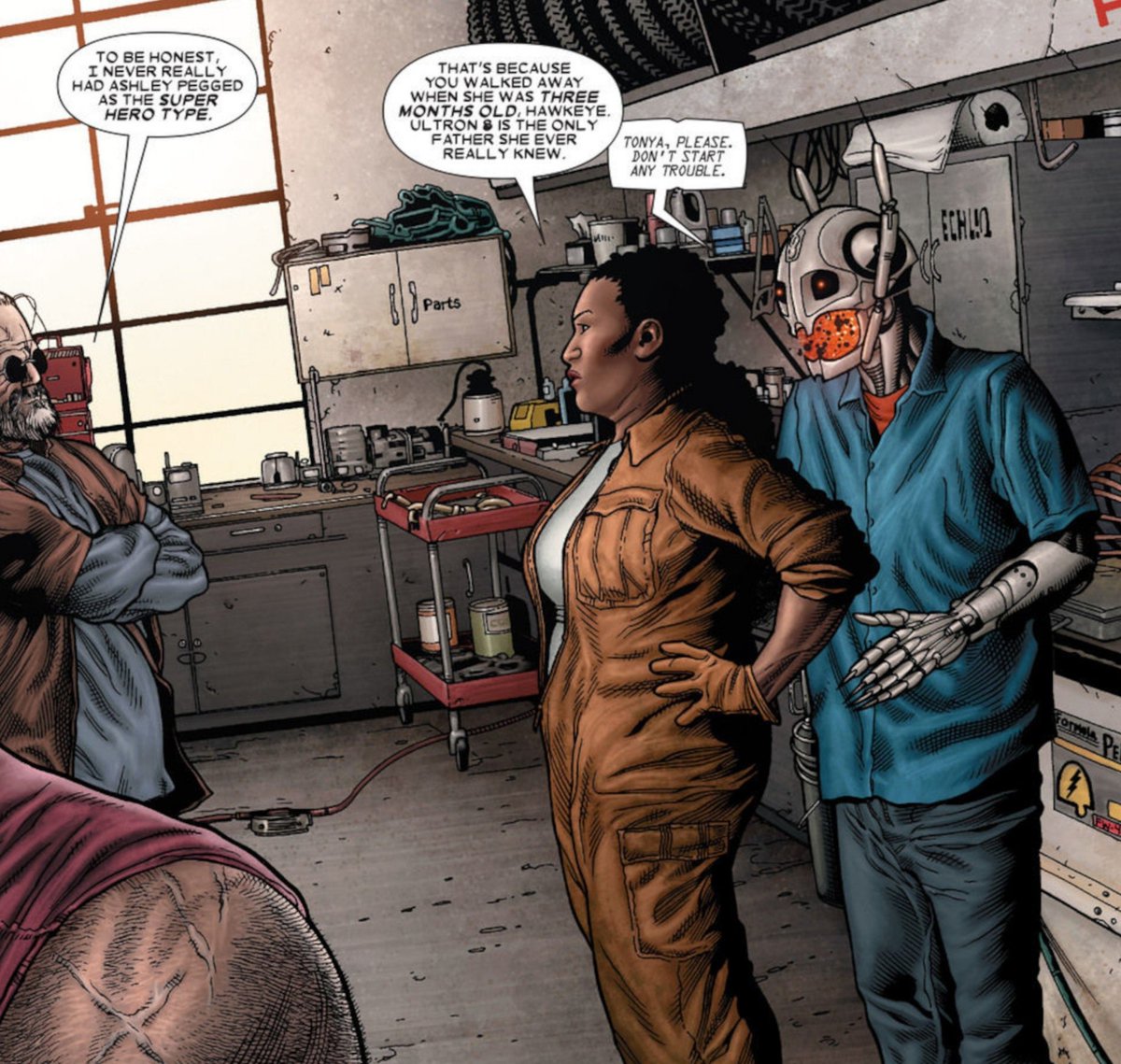 TH0RJANE's tweet photo. ultron-8 was such an cool husband and dad that dr doom had to take him out https://t.co/kGLdoWHWxG