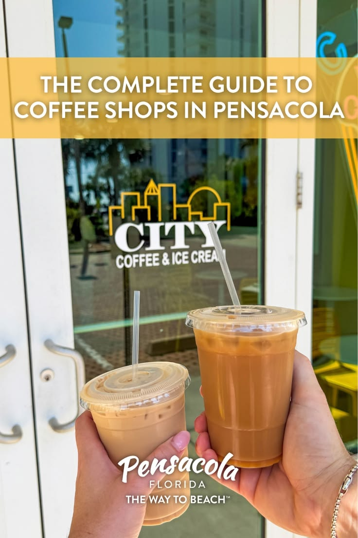 _BeachNetwork's tweet photo. Florida Beaches Visit Pensacola: From Perdido Key to Palafox Street to East Hill, Pensacola’s coffee shops have everything you need to start your day. Grab an iced latte and… www.​pinterest.​com/pin/243898136066415154/ #Pensacola #CoffeeCulture #CoffeeLovers #LocalEats #Foodie https://t.co/XCTGIF8Z41