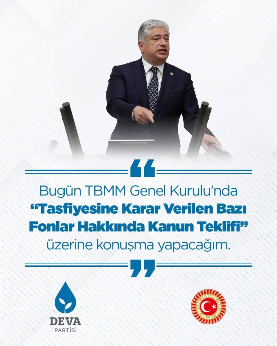 sadullahkisacik's tweet photo. Bu akşam TBMM genel Kurulu'nda "Tasfiyesine Karar Verilen Bazı Fonlar Hakkında Kanun Teklifi" üzerine konuşma yapacağım. https://t.co/m2YAhE0BQf