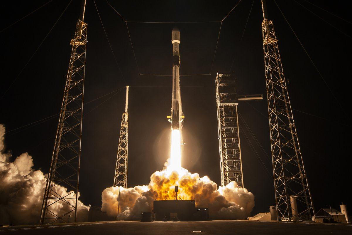 planet's tweet photo. @nvidia Pelican-12 headed to orbit, thank you to @SpaceX for the ride! 🚀🛰️ https://t.co/aH7USvgDi8