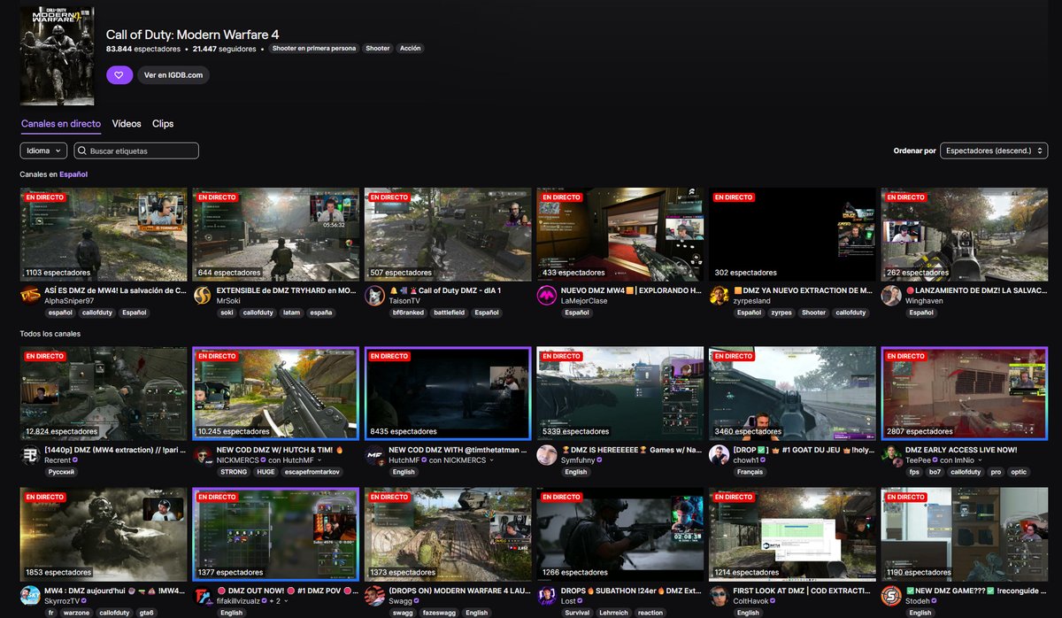 Alphasniper97's tweet photo. eeee... pero qué han hecho con dmz? JAJAJAJAJAJAJA

Sin palabras, de nuevo muchísimas gracias por el apoyo (que no merezco porque no hago directo)❤️
Y ya. 

Estoy en shock. Esto es lo que tiene que sostener todo el año de call of duty. ESTO.

... https://t.co/iOHwhik0vb