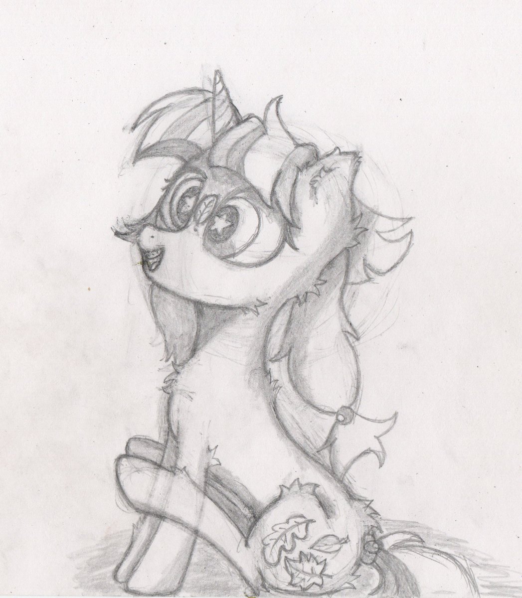 BlveWillow's tweet photo. Leaf Litter, autumn pony... https://t.co/CtwhpgvThW
