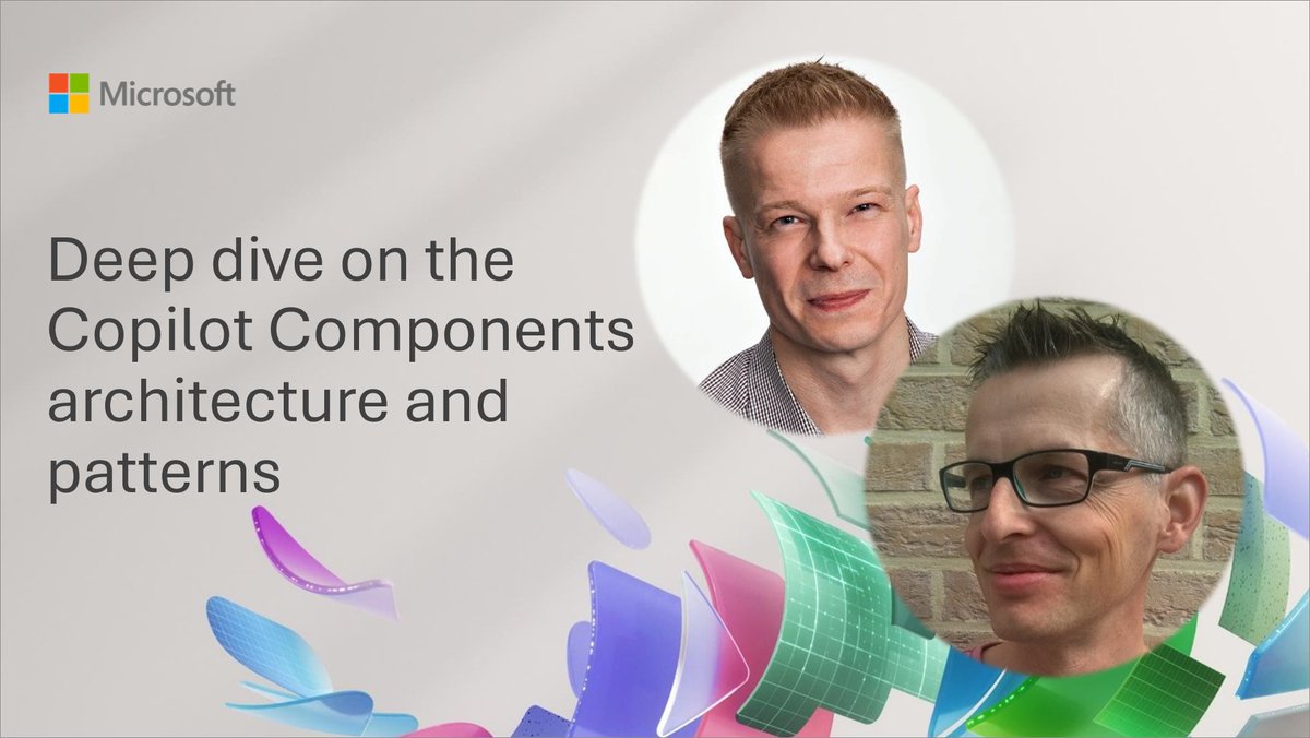 Microsoft365Dev's tweet photo. 💡 Copilot UX components open the door to real UX inside Copilot!

@bertjansen and @vesajuvonen show #Copilot UX components with SPFx, inline and full-screen modes, API calls, Graph, and richer agent UX.

📺 Watch now → https://t.co/PJAOFMj9Ld https://t.co/m0XSEk30g4