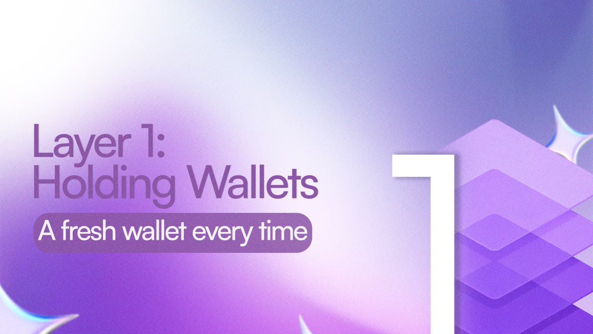 OnionExchange's tweet photo. Layer 1 of the onion.

Every transfer starts in a brand new holding wallet with zero history, created behind the .onion service, used once and then discarded, so there are no past transactions, no linked addresses and nothing for anyone to build a pattern on. https://t.co/0RiB6jMGXA