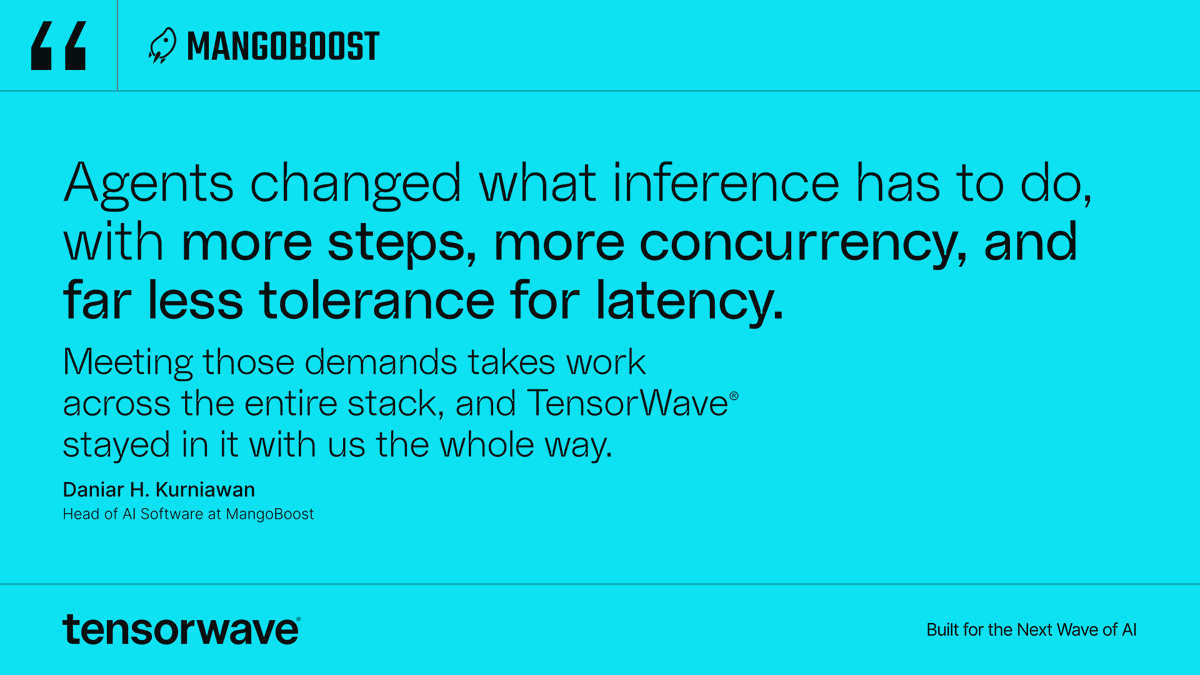 tensorwave's tweet photo. https://t.co/SbaNsS3m5t