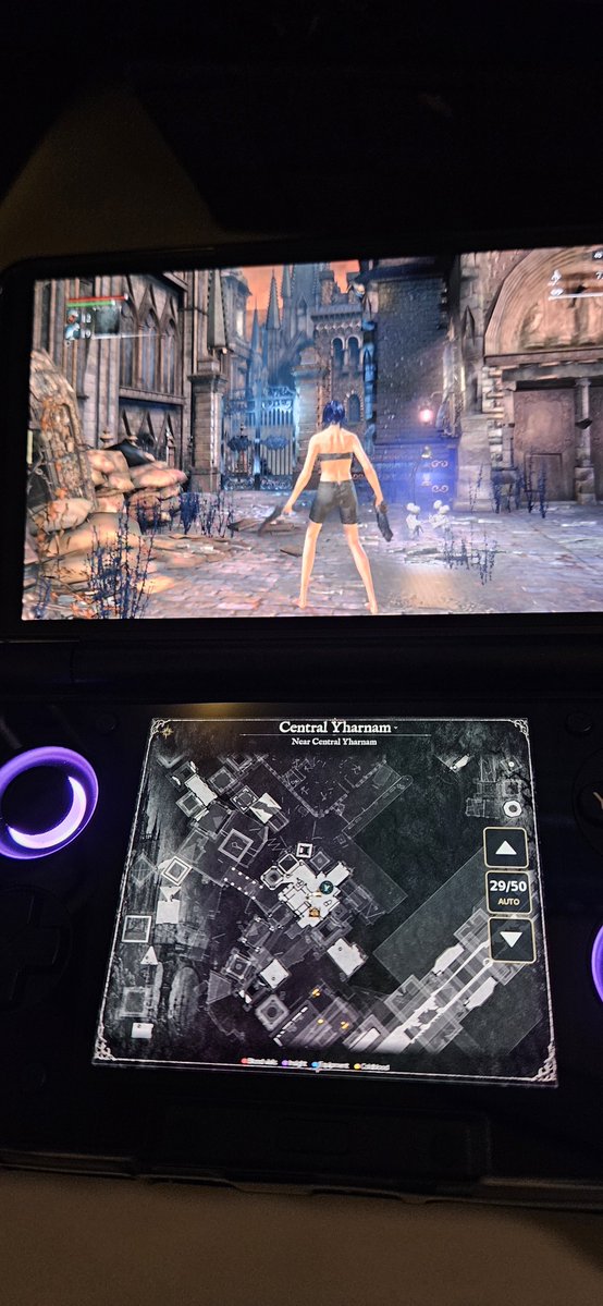 TheRada8's tweet photo. La tecnología es un tema últimamente.

Port a Android de Bloodborne a 60fps con Loseless scaling y doble pantalla con un atlas interactivo. La consola es la Ayn Thor Max.

Voy a hacer backflips hasta Vladivostok https://t.co/mx8rYxwQ0u