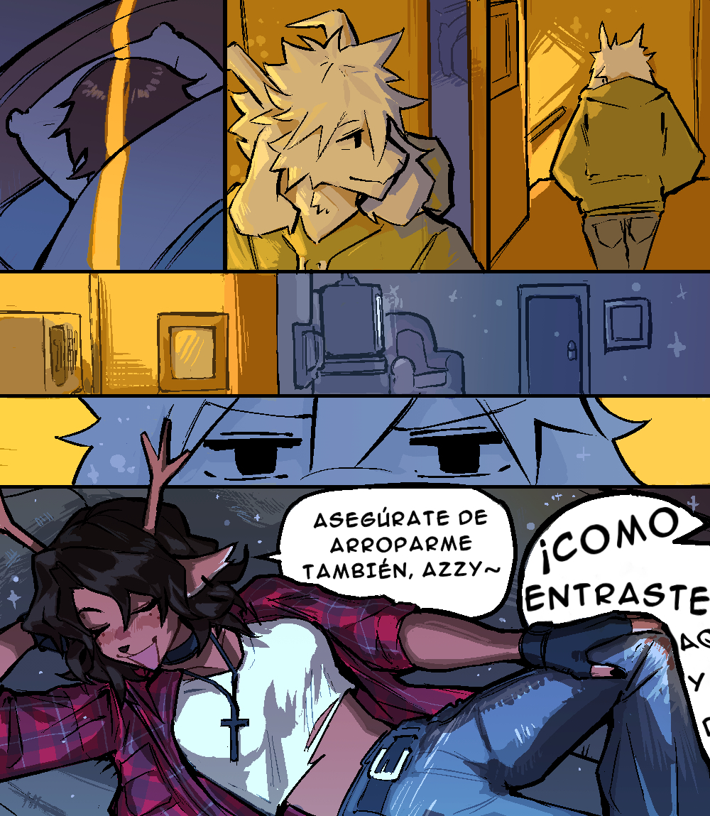 Enzotradus's tweet photo. #deltaruneㅤㅤㅤ 
Traducción al español hecha por mí. 
    "Roaring Hyperdeath CAPÍTULO 1"
       (1/4 - 30)
Autor original: @Heartbreak_Juan https://t.co/e6Q6LRsX2Z