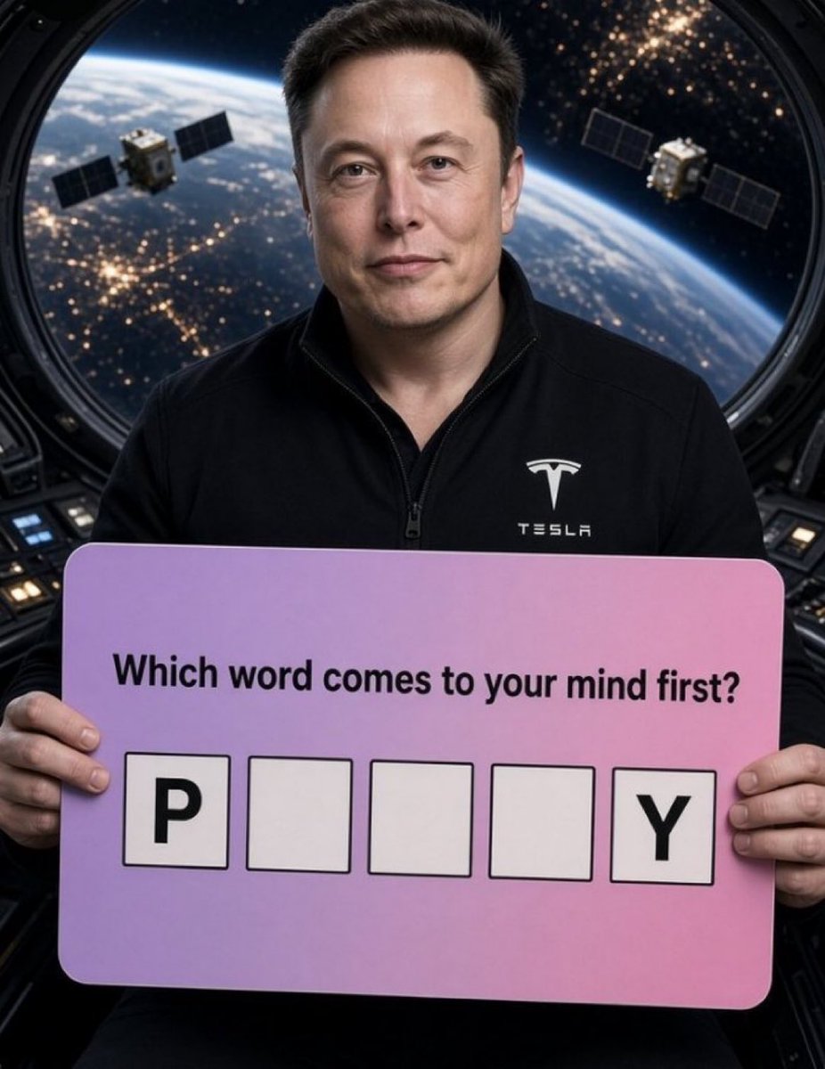lidahashemi1's tweet photo. P _ _ _ Y — What word comes to mind first? 🔥

   $800 prize — Go! 🚀 https://t.co/gPejalzSLh