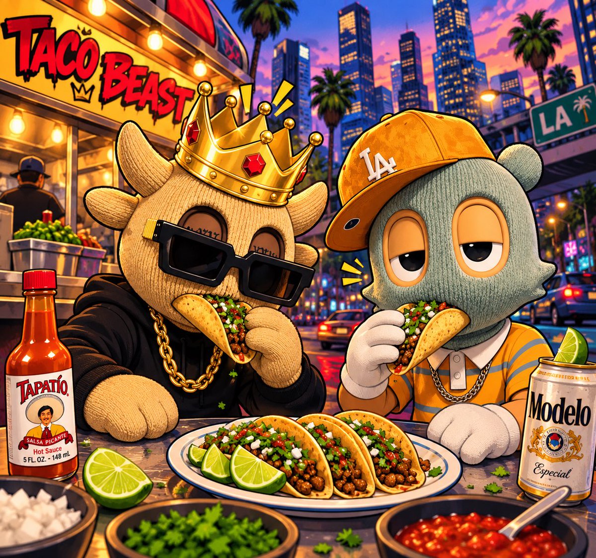 The_Beast_Radio's tweet photo. Happy Taco Tuesday from Black &amp; Yellow 🌮 https://t.co/Msxl9V15c6