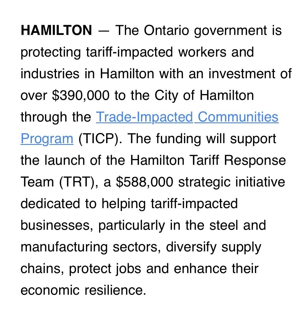 CanadaBasic's tweet photo. NEW: The Ontario gov't and City of Hamilton are teaming up to spend what is worth 37,000 minimum wage hours, of taxpayer funding to "promote" jobs with job fairs and promotional materials. https://t.co/D5XgQmafpq
