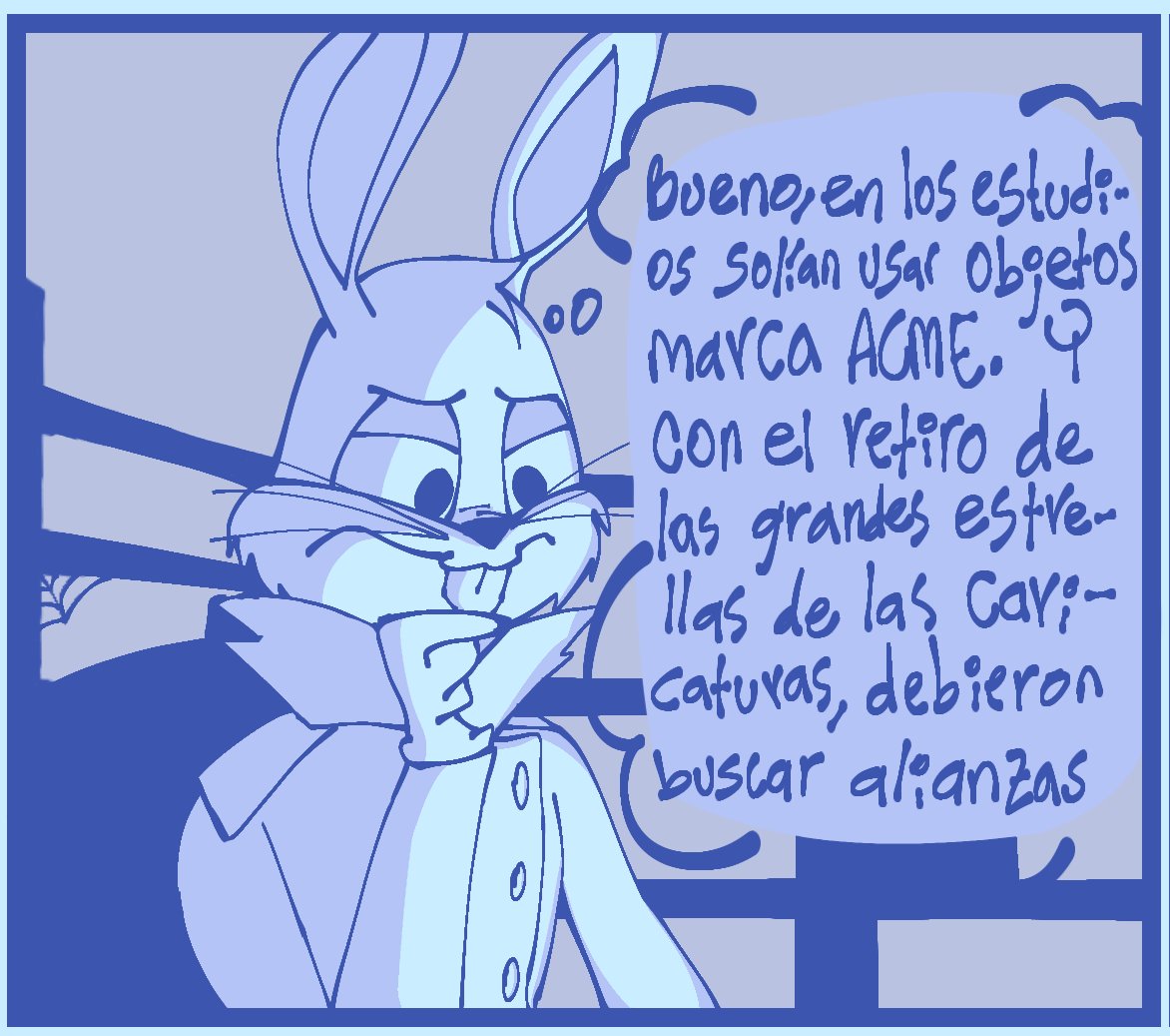 jul_890's tweet photo. AU #Baffy ¿En dónde están los niños? 

Pt.3/? 

Me demoré muchísimo, pq me agarraron los trabajos finales de técnica 💔, se suponía que iba a ser más. 

#CvA #Animanics #BugsBunny
#DaffyDuck https://t.co/hmPHwebBU1