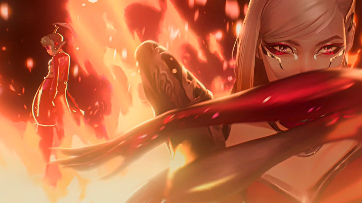lozzopp's tweet photo. 🔥 KDA WALLPAPER 4K 📷#KDA #FIRESTARTER   Ahri - Evelynn - Akali - Kai´sa #kdafirestarter https://t.co/UNtgVItgg1