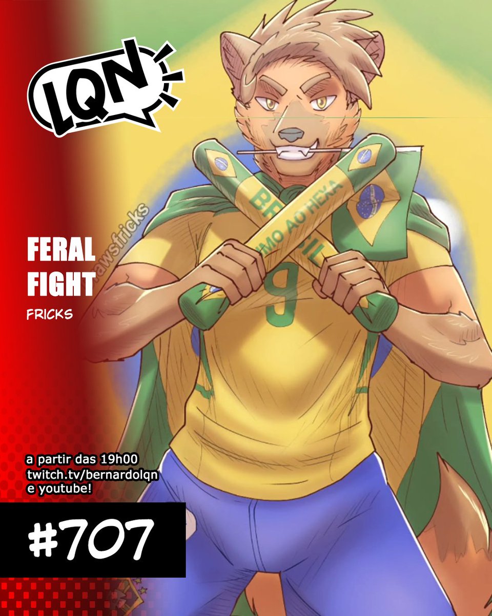 bernardolqn's tweet photo. 🔥LQN #707 COMEÇANDO!!!🔥
Hoje vamos ler:

"FERAL FIGHT"

Partiu???
https://t.co/3wu65R4pjl

Seu sub vira Quadrinho Nacional!
Fundo LQN: R$ ?.???,?? https://t.co/29R2C1mrhX