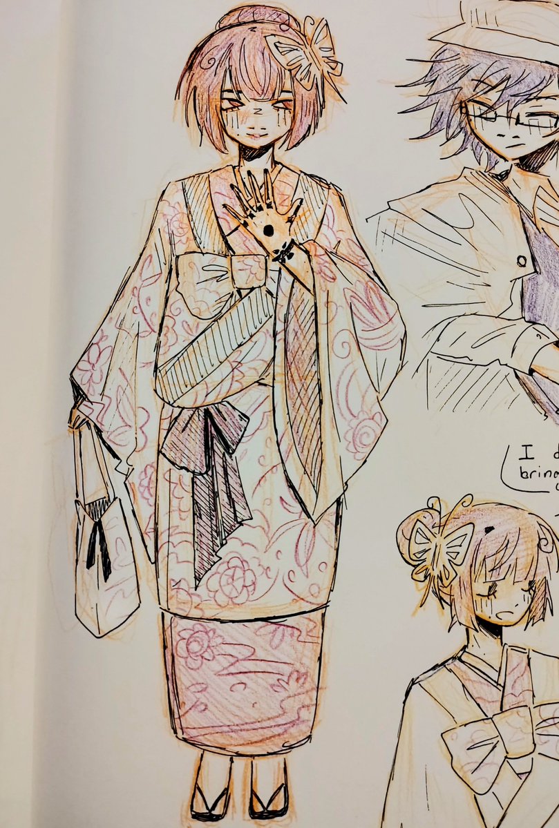 ChimeraRoll's tweet photo. Doodles I forgot to post earlier 

#BSD https://t.co/iEPo7iH0HB
