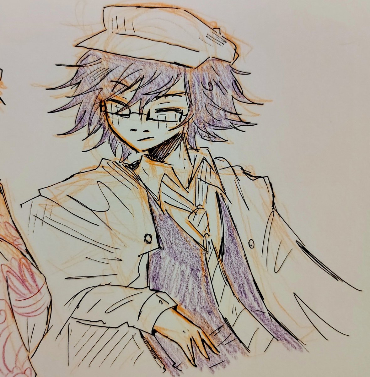 ChimeraRoll's tweet photo. Doodles I forgot to post earlier 

#BSD https://t.co/iEPo7iH0HB
