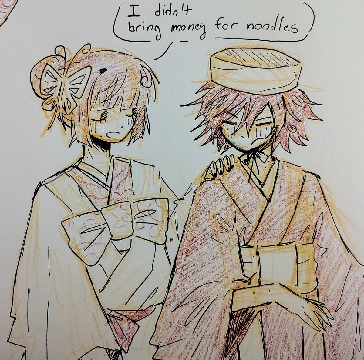 ChimeraRoll's tweet photo. Doodles I forgot to post earlier 

#BSD https://t.co/iEPo7iH0HB