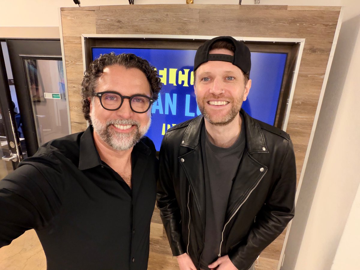 JohnPapola's tweet photo. Had a great time with @ryanlongcomedy in the studio for @DadSavesAmerica ahead of our Austin premiere of @TheExpertsHQ, our new comedy with @kurtmetzger and @bryan_caplan. https://t.co/RlwNwTgeV3