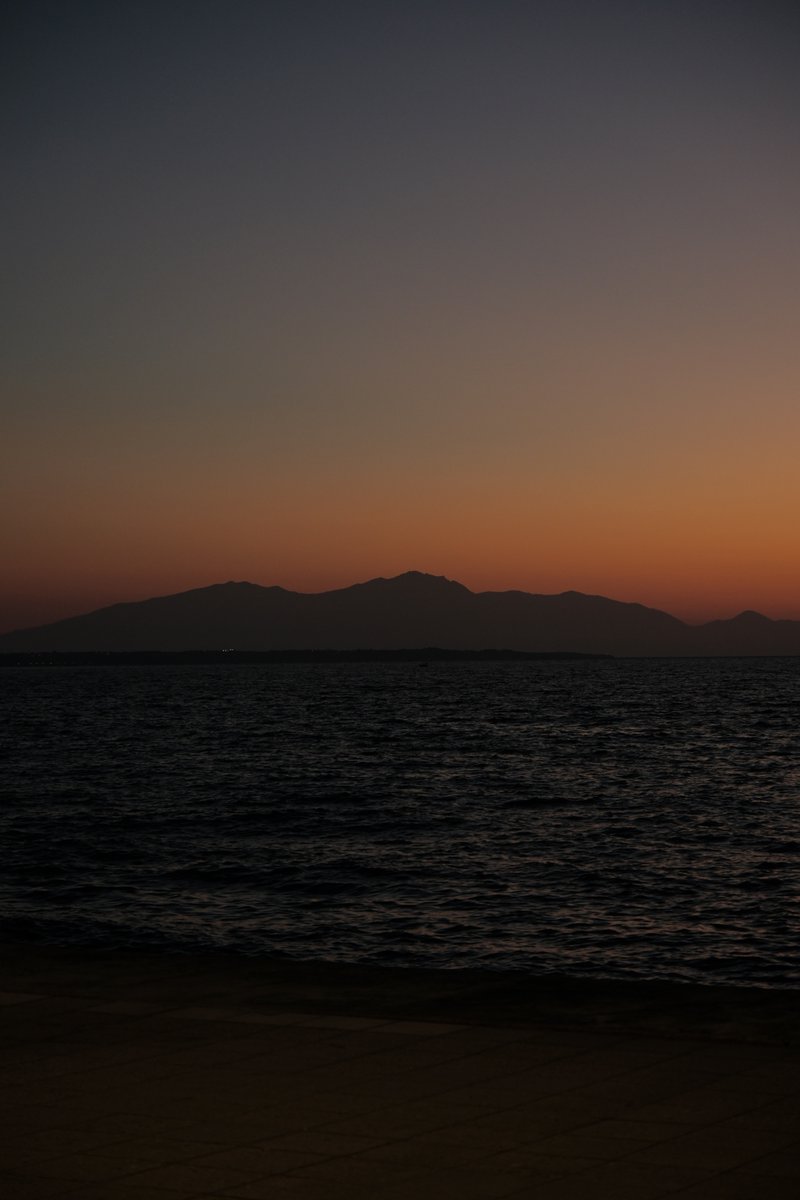 CleveOrchestra's tweet photo. Thank you, Thessaloniki for your epic sunsets, friendly furry companions, and an unforgettable evening of Strauss and Shostakovich 🎶 🇬🇷 https://t.co/mucwHa7ebY