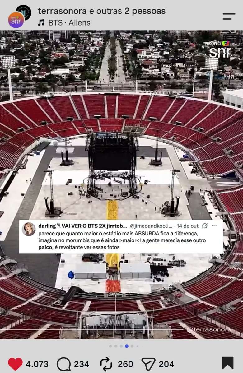jimeoandkooliet's tweet photo. VAMOS CONTINUAR FAZENDO BARULHO!!! 

o portal terra fez uma matéria sobre o nosso descontentamento!! a @LiveNationBR e a @HYBEOFFICIALtwt devem ver que não vamos apenas aceitar caladas todo esse descaso!!

EXIGIMOS A ESTRUTURA COMPLETA NO MORUMBIS! O ESTÁDIO COMPORTA ELA E NÓS PAGAMOS POR ISSO!!

#LiveNationBrasil 
#RespeitoAoConsumidor
