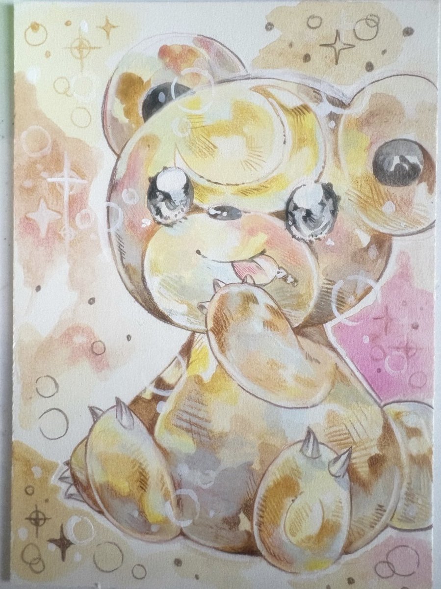 kajinkle's tweet photo. irl commission I did I leik 2 hours #pokemon #pokemonart https://t.co/uV2PjUNkmD