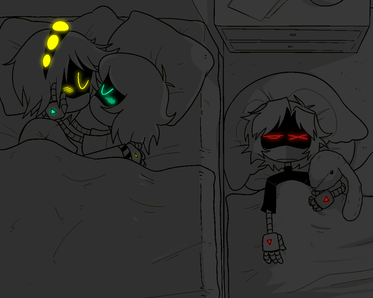 dronussy's tweet photo. the sleepover https://t.co/u05s4xWcpk
