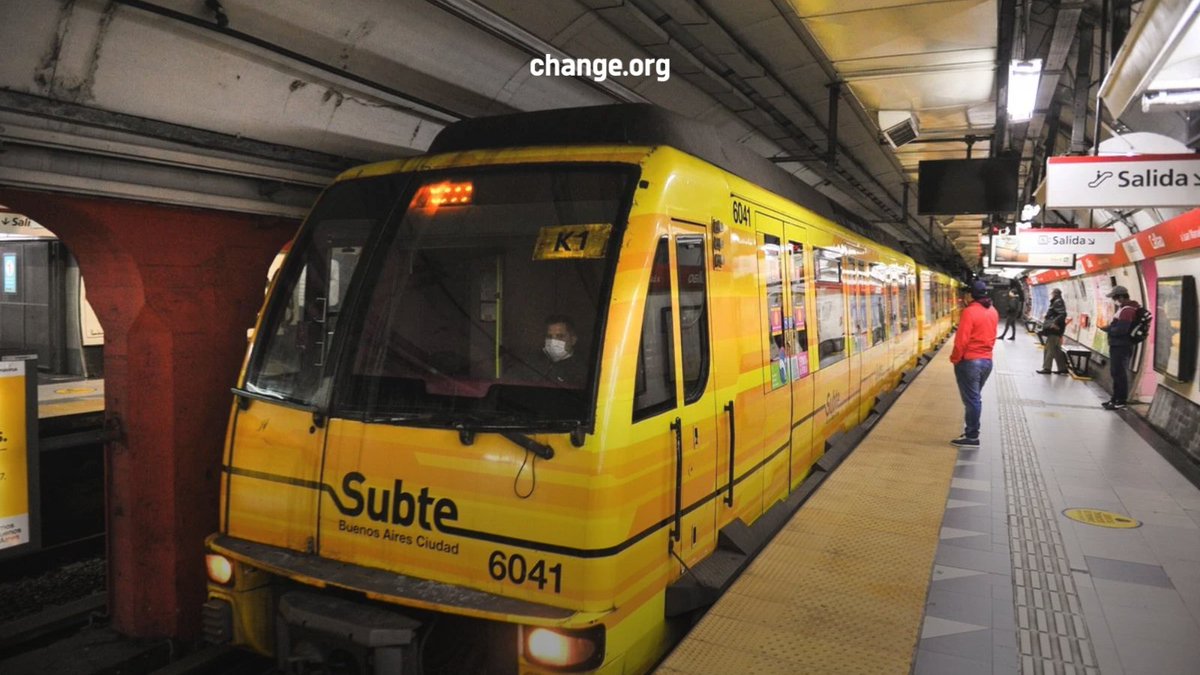 ChangeorgAR's tweet photo. 🚇 Trabajadores del subte rechazan la modificación de la Ley 670

🛠️ APDESBA advierte que el cambio les quitaría la planificación y la supervisión técnica de la Línea F y de las futuras líneas.

📝 Firmá: https://t.co/OCz06fchff 

#Subte #Ley670 #LíneaF https://t.co/jpCiOSwFOt