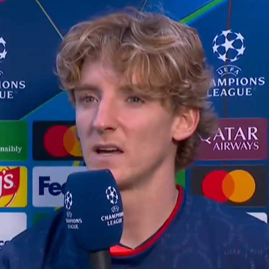 TouchlineX's tweet photo. 🚨🗣️ Anthony Gordon: "I don't think I was good tonight... I was NOT at my best today vs. PSG." https://t.co/ULTnE91W0i