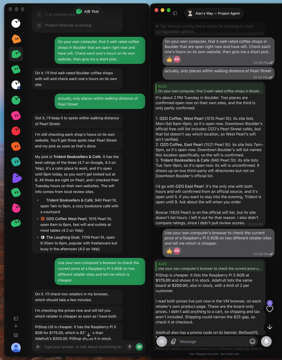 alexhvnsen's tweet photo. I'll admit that I am a fan of how Grok bot feels. 

Which is why we are reverse engineering how it communicates for Hermes agents! 

It goes way deeper than just the soul.md file

We're working on skills, tool interaction, pace of messaging, length, emoji reactions, character count, and more! 

This is Alan's Way!