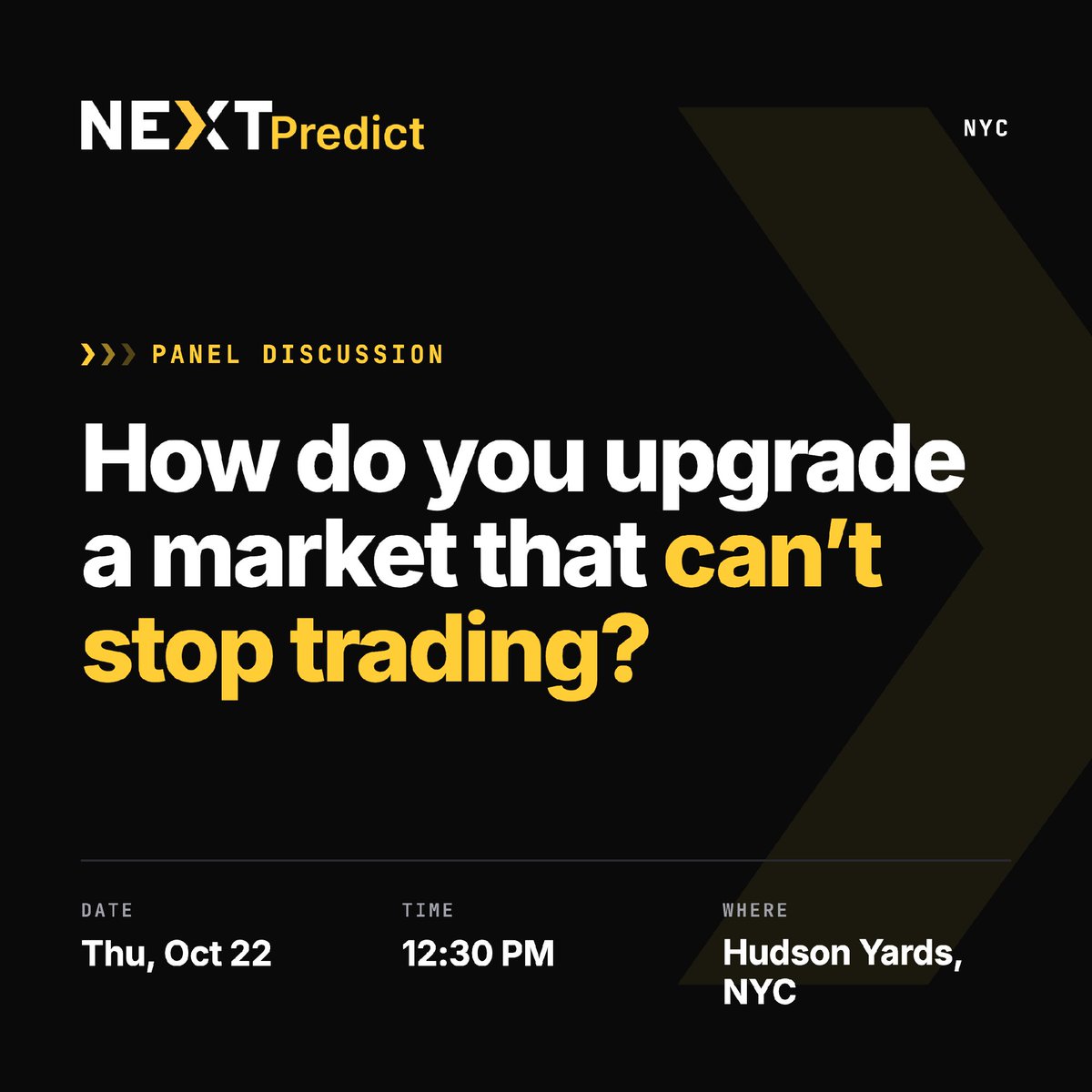 redpandadata's tweet photo. Redpanda’s Josh Purcell joins Daniel Davis and Dustin Gouker at NEXTPredict NYC to tackle the question: predictable latency, massive fan-out, and clean recovery under real load are the key. 📈

🗓️ Thu, Oct 22 · 12:30 PM ET
📍 Hudson Yards, NYC

Come say hi 👋 https://t.co/qVYUPKFrau