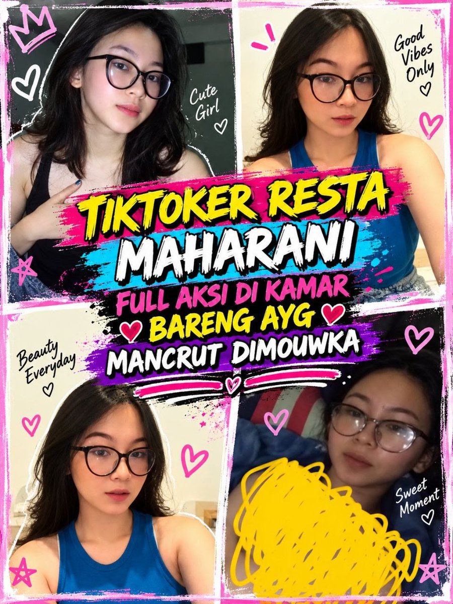 yoocheriiers's tweet photo. Selebtok resta maharani
https://t.co/53OFIqxZPL https://t.co/bU0nQH8c5a