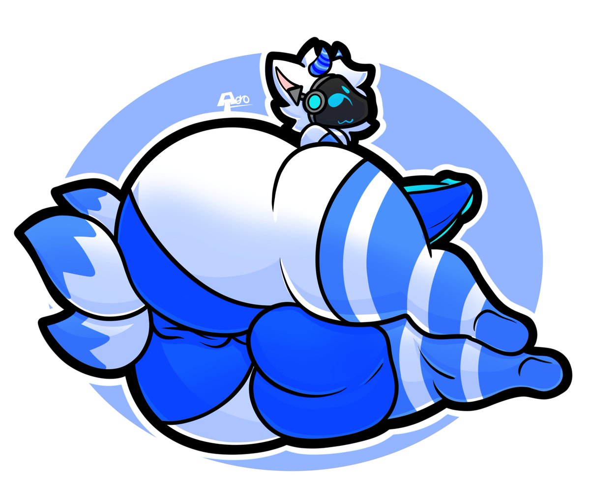 butterboy553's tweet photo. fun request for @BlueyProto 

someone knows how to make barely any clothing look just as good as no clothing https://t.co/ehoCzljjiY