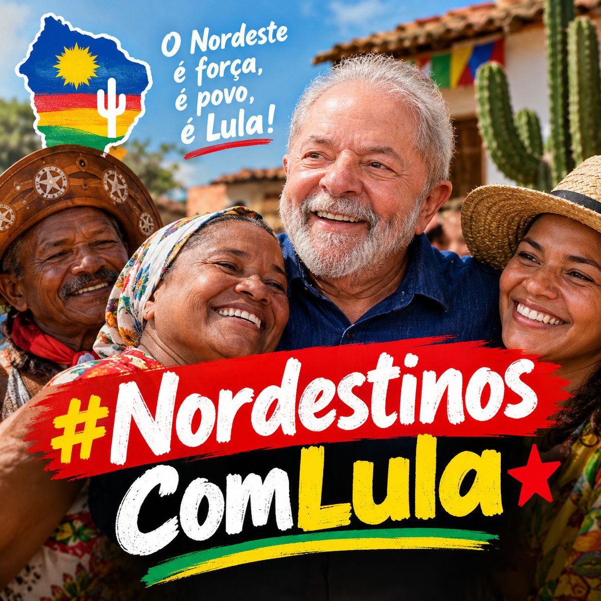 clebaobueno's tweet photo. @MidiaNINJA #NordestinosComLula https://t.co/mGN7xVS55A