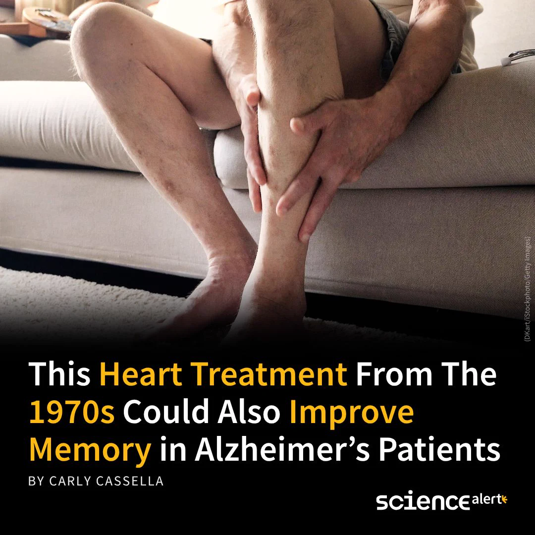 This Heart Treatment From The 1970s Could Also Improve Memory in Alzheimer's Patients