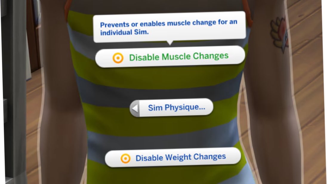 InfoSimmer's tweet photo. NUEVOS CAMBIOS EN EL SISTEMA DE COMIDA Y ESTADO FÍSICO 🚨 

El próximo parche agregará:
- Opciones para activar y desactivar cambios de musculatura y peso
- Actualización del precio y calorías de todas las comidas
- Ampliación de recetas familiares https://t.co/0w8hwoCeos