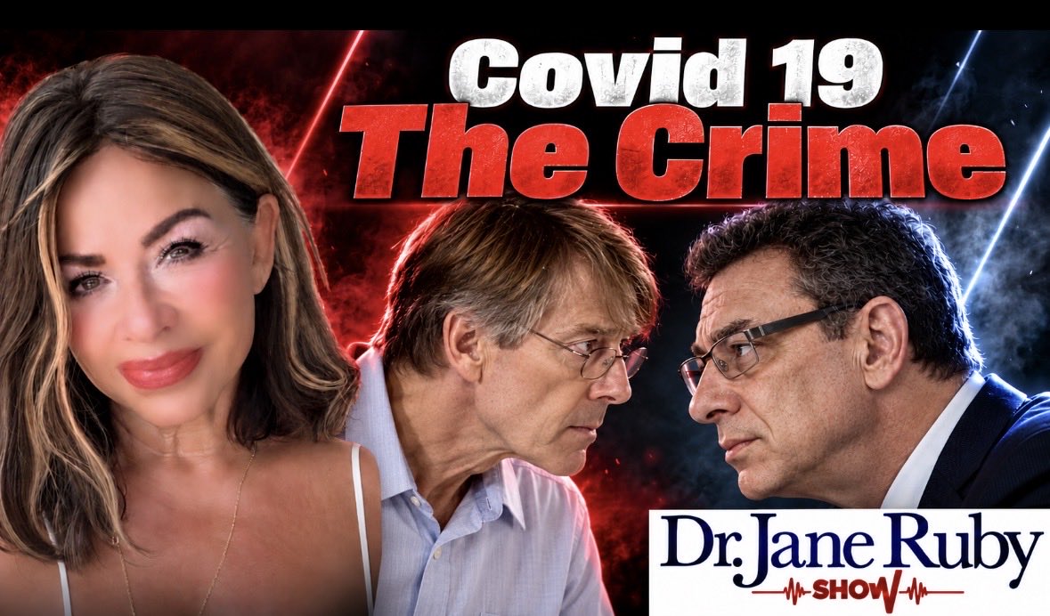RealDrJaneRuby's tweet photo. Only time @AlbertBourla showed fear in this case is when he read former Pfizer VP and Chief Scientific Officer, Dr. Mike Yeadon’s testimony. 

Tonight, 9P ET Livestream https://t.co/MyoRv8LLBR