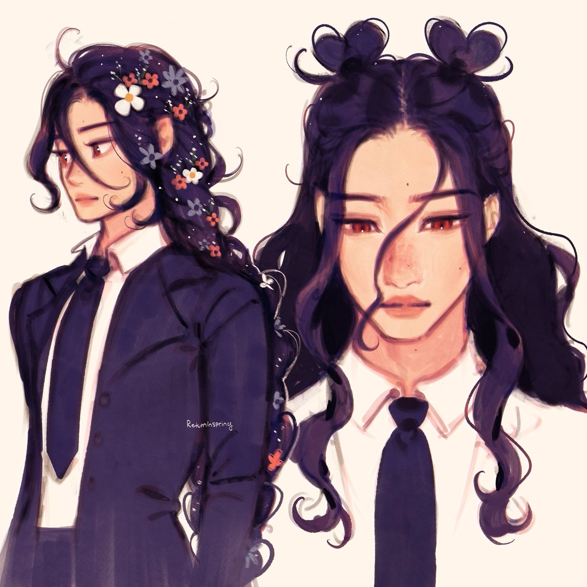 returninspring's tweet photo. pretty princess #danganronpa https://t.co/gh67W4BFFd