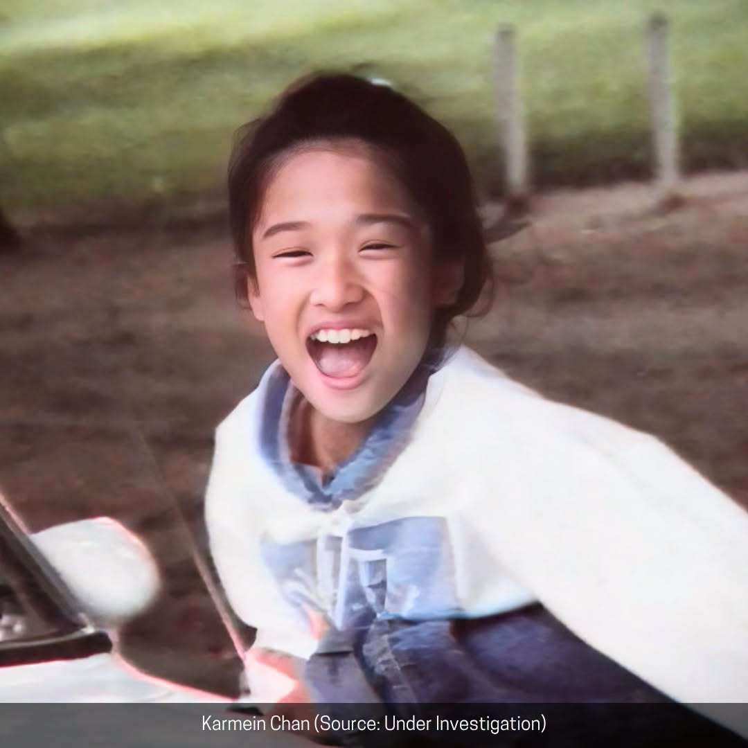 case_file's tweet photo. Casefile Revisited: Mr Cruel

1. Karmein Chan
2. Sharon Wills
3. Detective Inspector Ron Blackshaw holds up a school photograph of Nicola Lynas at a press conference following her abduction in July 1990
4. John and Phyllis Chan https://t.co/G7sXyWe5af