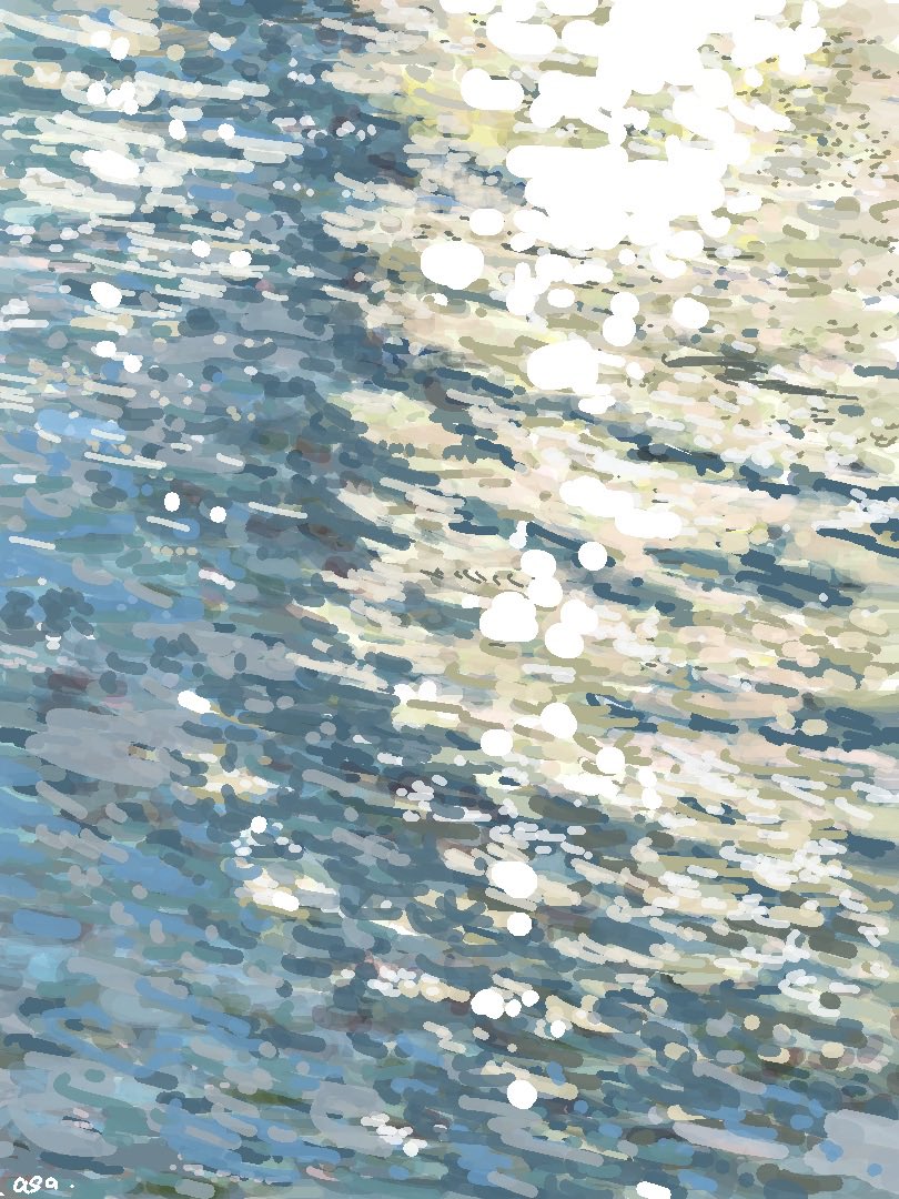 ito_asa_'s tweet photo. 海のこころを描いて。 https://t.co/2kCBYIRZ36