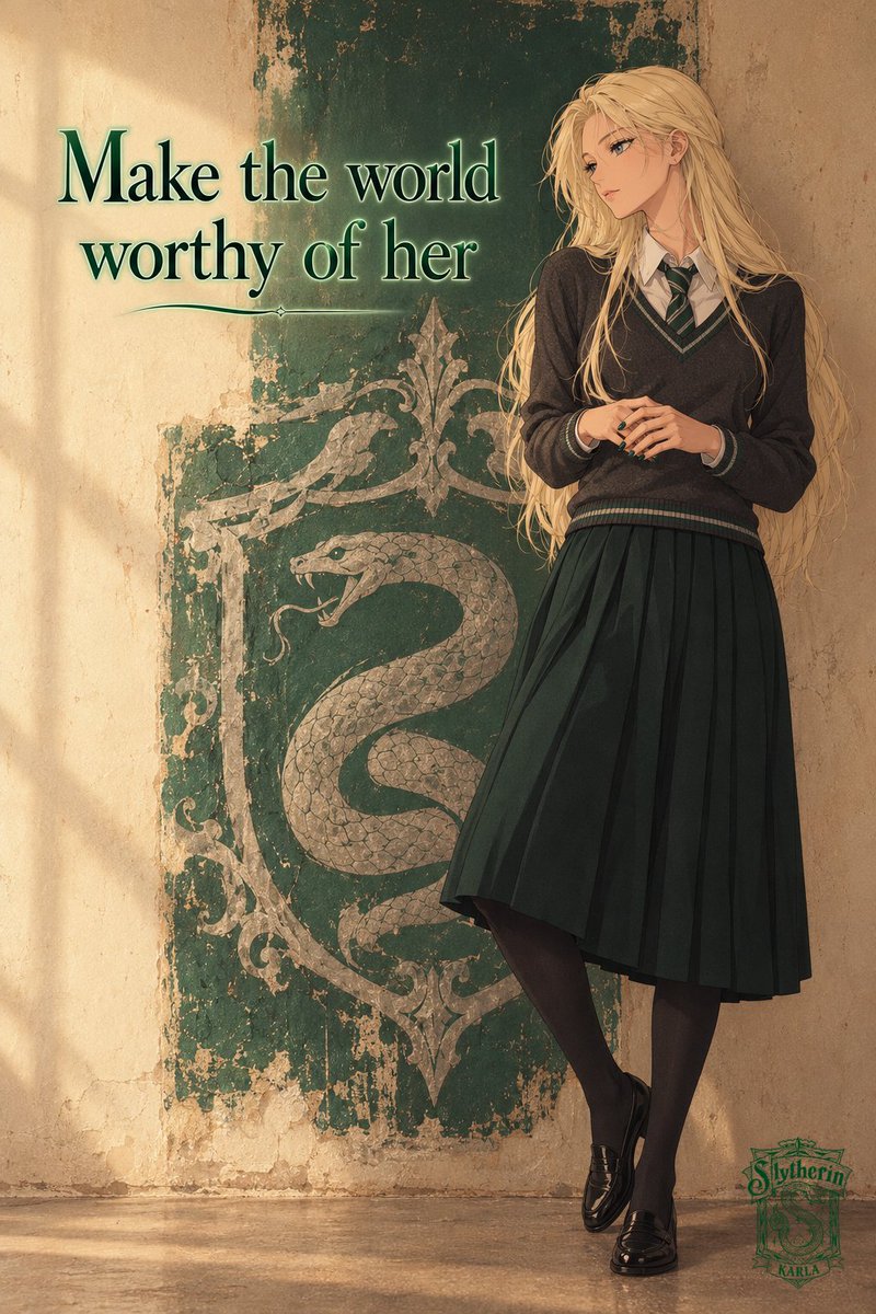 KarlaBoban97's tweet photo. Make the world worthy of her. Protect Malfoid. Heal humanity. Do it for her. Do it for Malfoid. 💚🐍
#Malfoid #HarryPotter #Yearning https://t.co/nT2z1UKrer