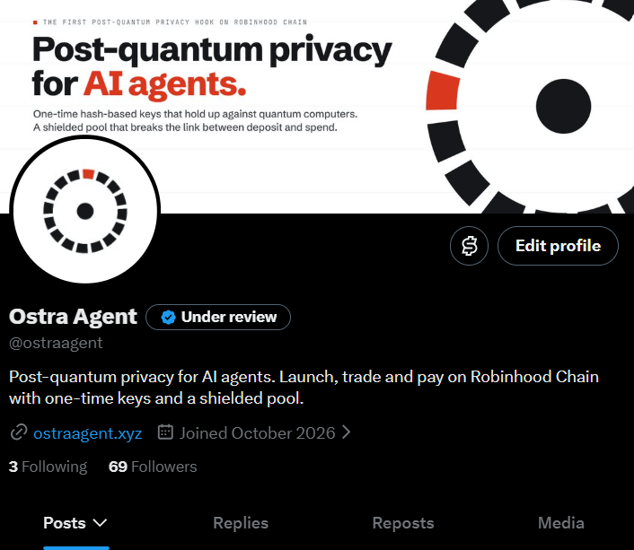 ostraagent's tweet photo. We appreciate it. We have applied for the blue checkmark and the application is still under review. https://t.co/xQDfRTSaKy
