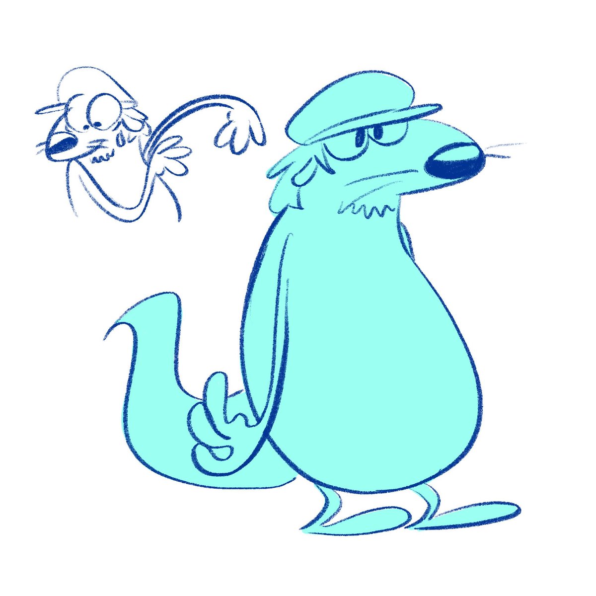 KaffaBugArt's tweet photo. Otter sona ideaaa (NO it won't replace Teal) https://t.co/HqzYSKP5hT