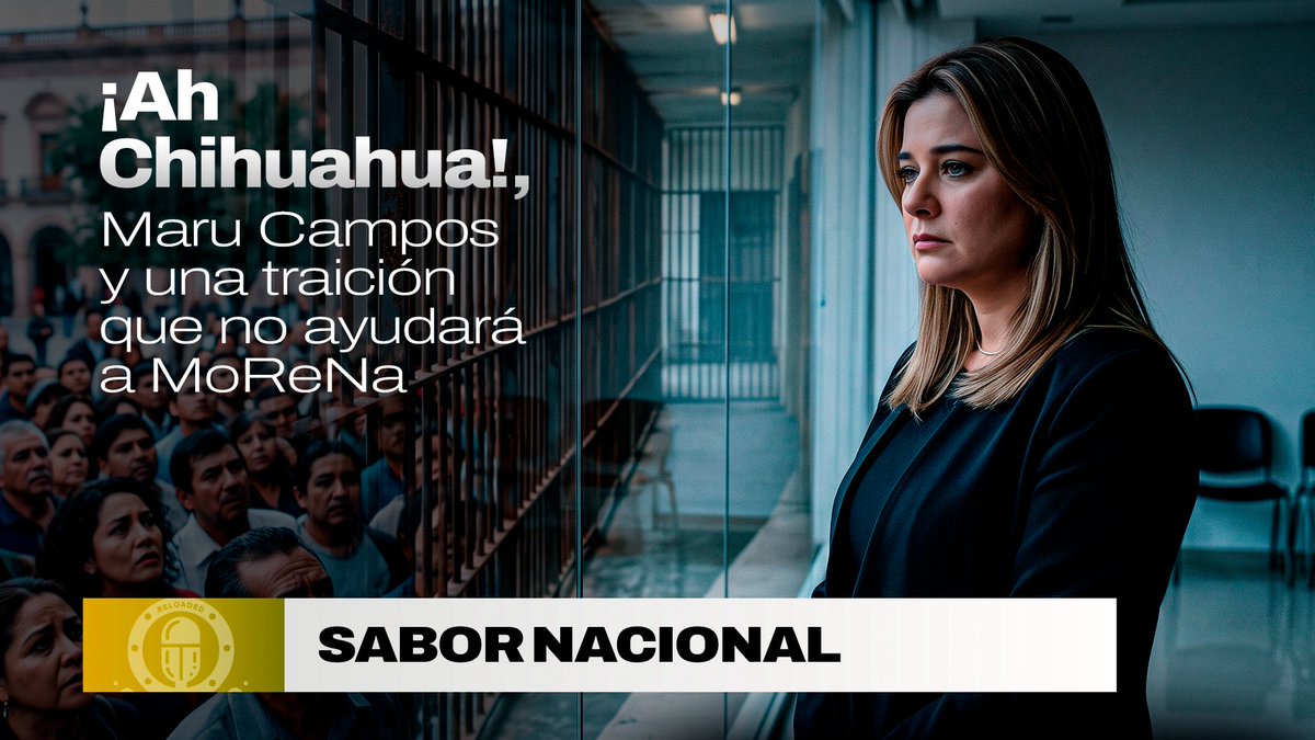 Cafecargadomx's tweet photo. "¡AH CHIHUAHUA!, MARU CAMPOS Y UNA TRAICIÓN QUE NO AYUDARÁ A MORENA"

LINK
https://t.co/I2IpMJQZDX https://t.co/wri2xerpal