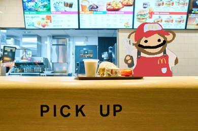 PupsToken's tweet photo. @McDonaldsJapan Im ready for the lunch rush https://t.co/D83Yk16veI