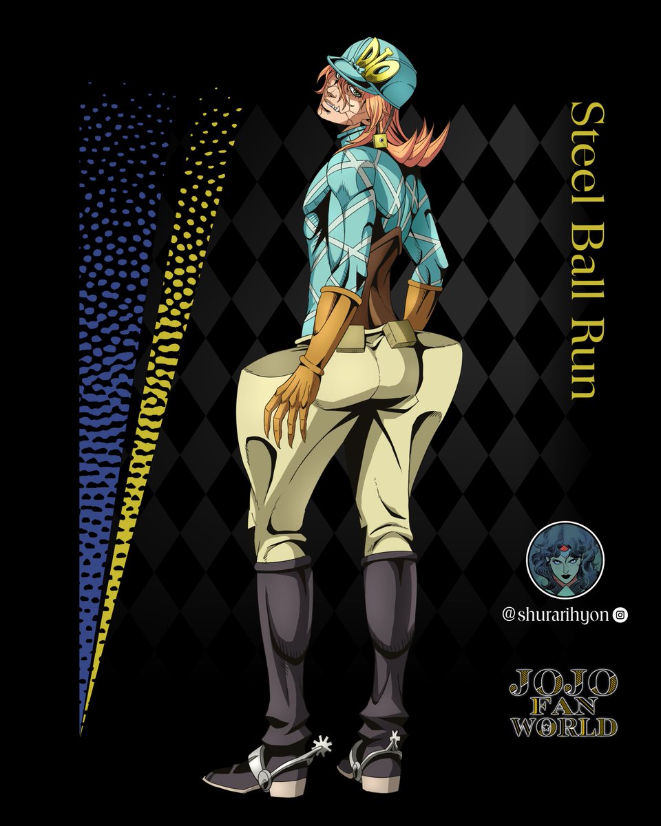 jojofanworld's tweet photo. 🐎 Part 7: Steel Ball Run
The race across America starts now. Master the spin and follow the path to the Holy Corpse. 🏜️🔩

Character: [Diego Brando]
Artist: [ @/shurarihyon(Photo app)]

New posts every day at 7 PM CET | 1 PM EST | 10 AM PST 🕒 #jojofanworld https://t.co/wQ7gSNnFSW