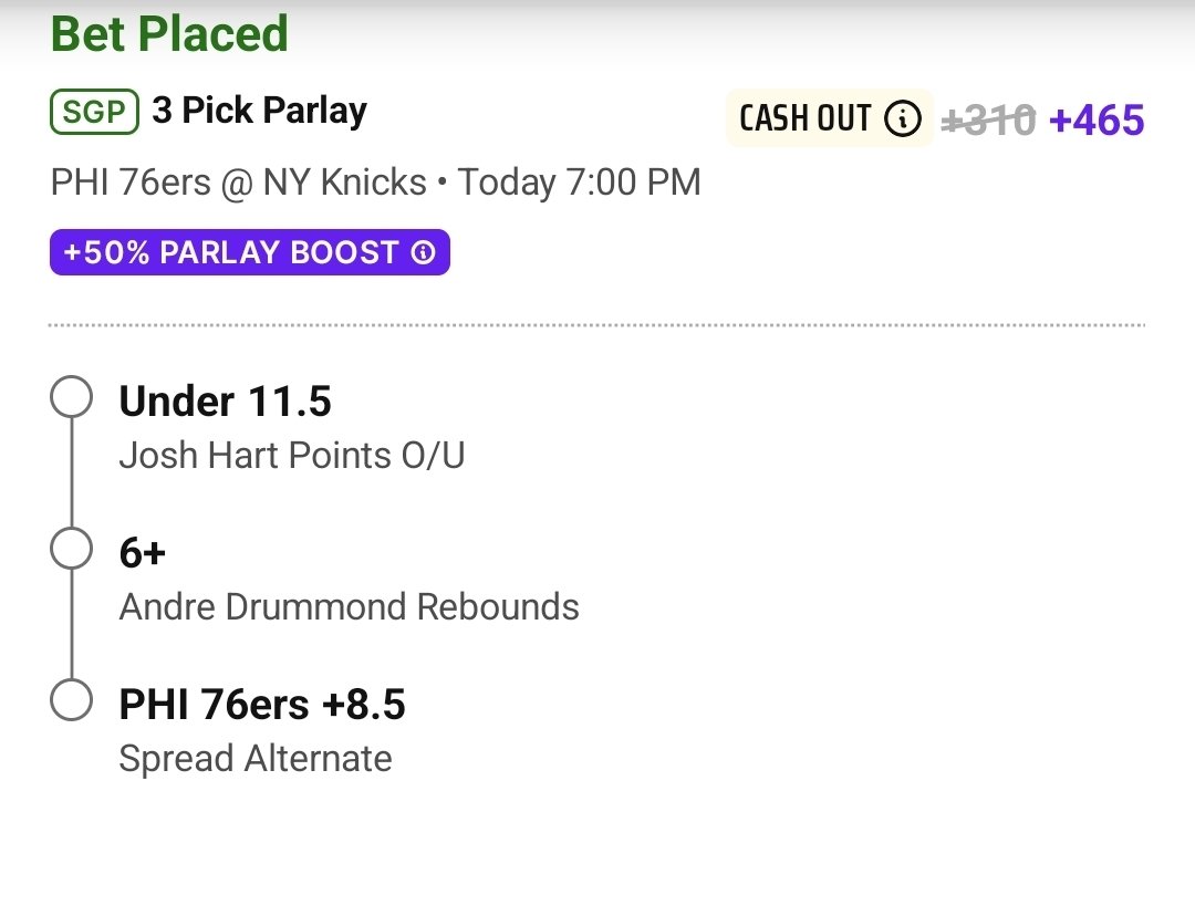 PositiveEVOnly's tweet photo. Just missed the Pistons parlay. So we go again. Best lines found with @OddsJam https://t.co/clNcxo3uGa