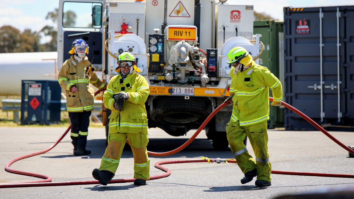 ACT_ESA's tweet photo. When fast-moving, dangerous bushfires reach homes and suburbs on the edge of Canberra, these highly-trained volunteers will be ready to step up.

While the ACT Rural Fire Service is best known for fighting bushfires, its Interface Firefighters are trained to deal with rare but high-risk incidents along the urban interface, including building fires, vehicle fires and hazardous materials incidents.

ACTRFS Interface Firefighters work alongside colleagues from ACT Fire & Rescue to protect urban areas of the ACT from the threat of fire.

This qualification is not for new members. Program participants are experienced volunteers who have already completed significant training with the service, and typically have several years of operational experience. 

After a pre-course online learning component, participants spend two and a half weekends attending evening theory sessions and more than 35 hours of practical training. They are challenged with realistic and changing fire scenarios that required them to assess risks, adjust tactics and make decisions under pressure.

Six volunteers successfully completed the final assessments last weekend, demonstrating their commitment to serving the Canberra community and continually building their skills.

Congratulations also to everyone behind the scenes, from the instructors and assessors to the course coordinator, facilitators and course designers - countless volunteer hours have been invested into making this critical training a success.