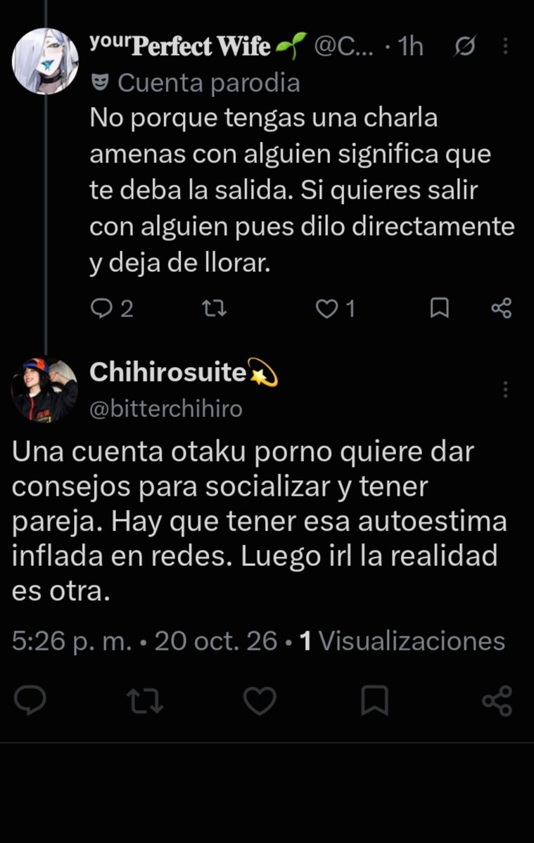Chloe_sexrol's tweet photo. @candetwitera @ggilov El cobarde de @bitterchihiro me tiraba su mafufada y me bloqueaba para que no pudiera rebatirle. Jajaja.

Y el perro bastardo sin saber que en la vida real tengo pareja, amigos y lo de esta cuenta es puro hobbie porque me gusta mi personaje. 

Menudo falto de pelotas. https://t.co/V8EaUAWJlH